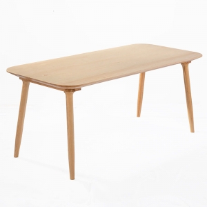 桠杈系列北欧简约实木铁杉木桌子